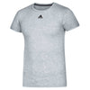 adidas Men's Medium Grey Heathered Creator Short Sleeve Tee