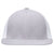 Pacific Headwear Silver/White/Silver Premium M2 Performance Trucker FlexFit Cap