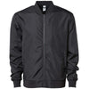 Independent Trading Co. Unisex Black Lightweight Bomber Jacket