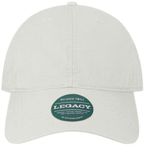 Legacy White Relaxed Twill Dad Hat