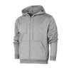 BAW Heather Grey Dry-Tek Full Zip Fleece