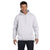 Hanes Men's Ash 9.7 oz. Ultimate Cotton 90/10 Pullover Hood