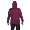 Hanes Men's Maroon 9.7 oz. Ultimate Cotton 90/10 Pullover Hood