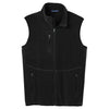 Port Authority Men's Black/Black R-Tek Pro Fleece Full-Zip Vest