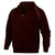 BAW Maroon Full Zip Hooded Fleece Sweatshirt