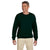 Hanes Men's Deep Forest 9.7 oz. Ultimate Cotton 90/10 Fleece Crew