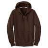 Sport-Tek Men's Brown Super Heavyweight Full-Zip Hooded Sweatshirt