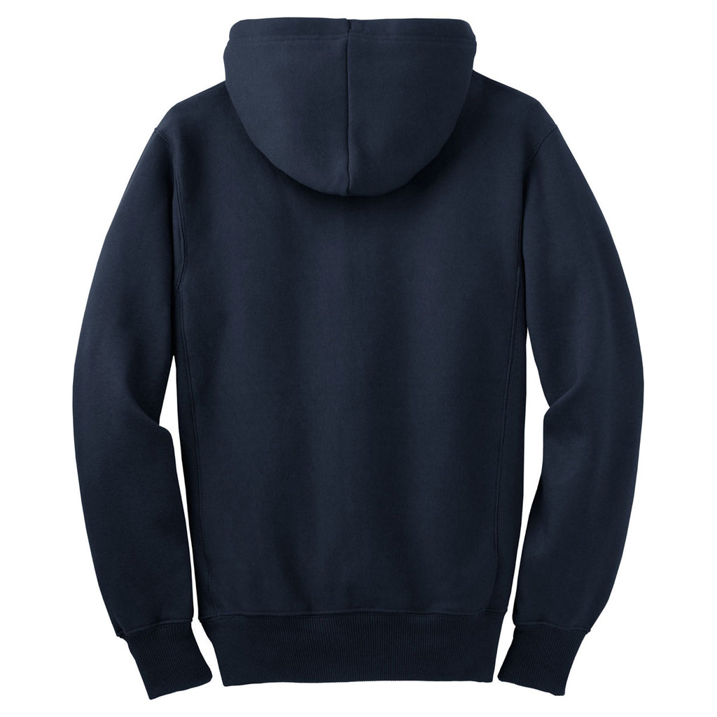 Sport-Tek Men's True Navy Super Heavyweight Full-Zip Hooded Sweatshirt