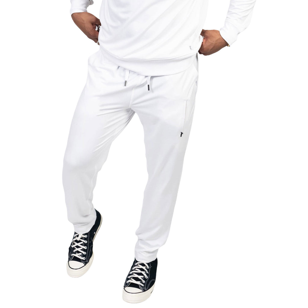 Feat Men's White FlowTech Roam Performance Pants