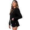 Feat Women's Black TreeCell Plush Short