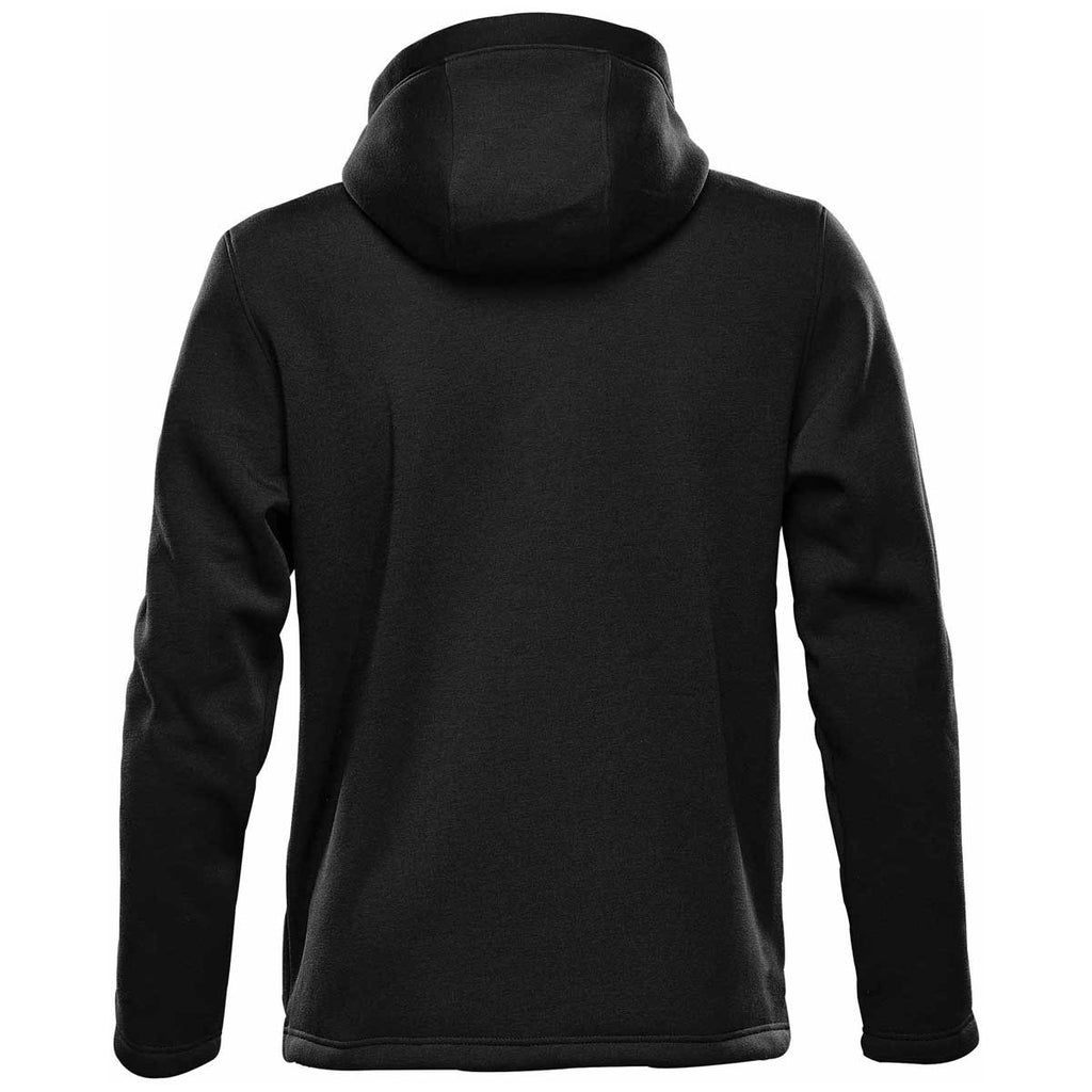 Stormtech Men's Black/Azure Blue Logan Performance Hoody