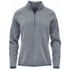 Stormtech Women's Granite Heather Avalante 1/4 Zip Pullover