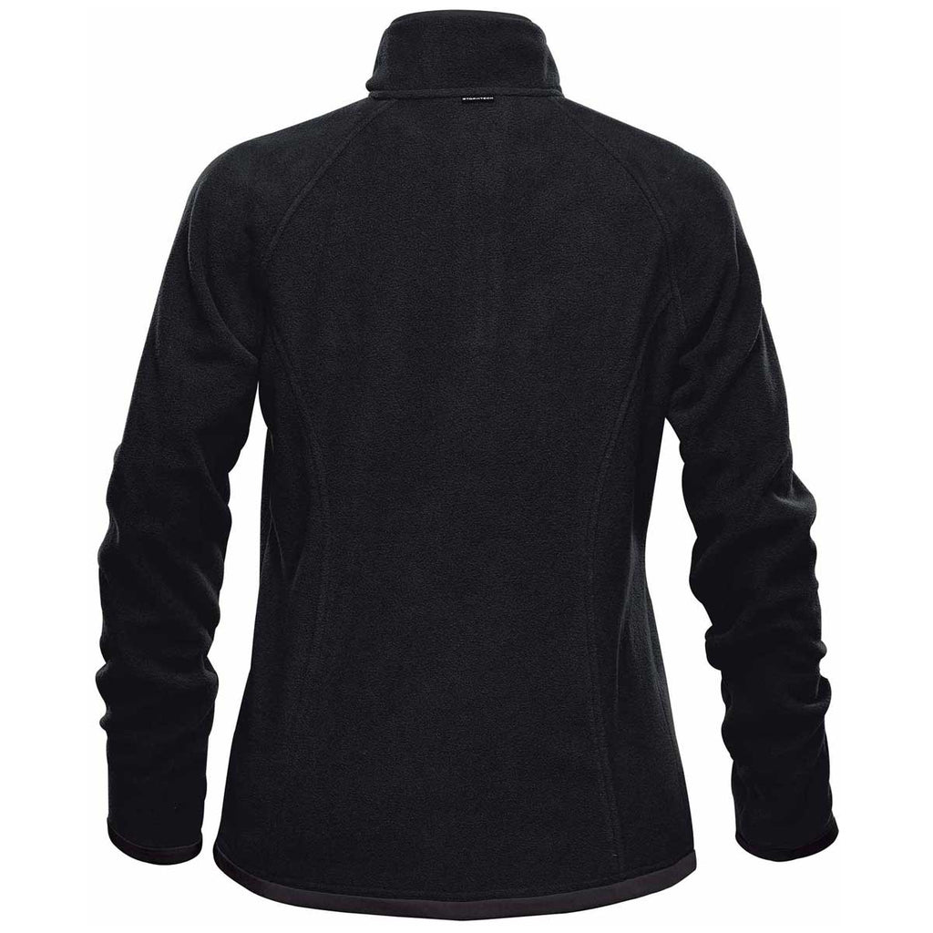 Stormtech Women's Black Shasta Tech Fleece Quarter Zip