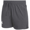adidas Women's Grey Five/White Training Shorts