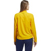 adidas Women's Team Collegiate Gold/White Under The Lights Long Sleeve Woven 1/4 Zip