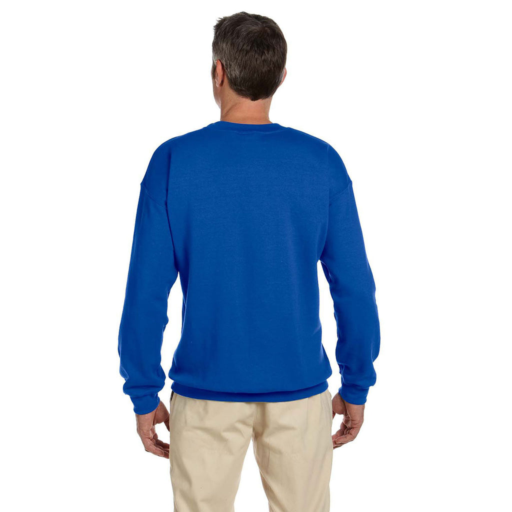 Gildan Unisex Royal Heavy Blend 50/50 Fleece Crew