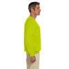 Gildan Unisex Safety Green Heavy Blend 50/50 Fleece Crew