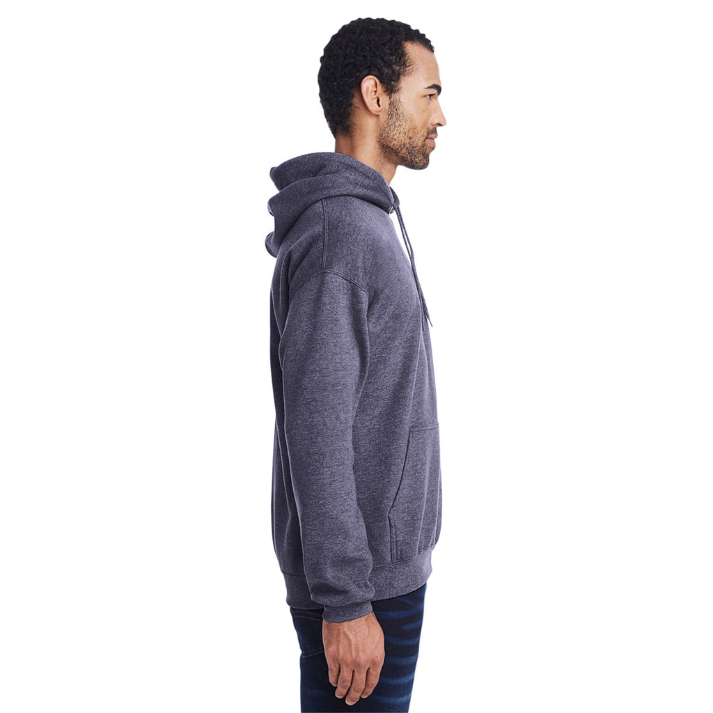 Gildan Unisex Heather Sport Dark Navy Heavy Blend 50/50 Hoodie