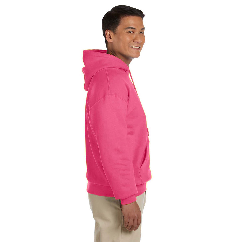 Gildan Unisex Safety Pink Heavy Blend 50/50 Hoodie