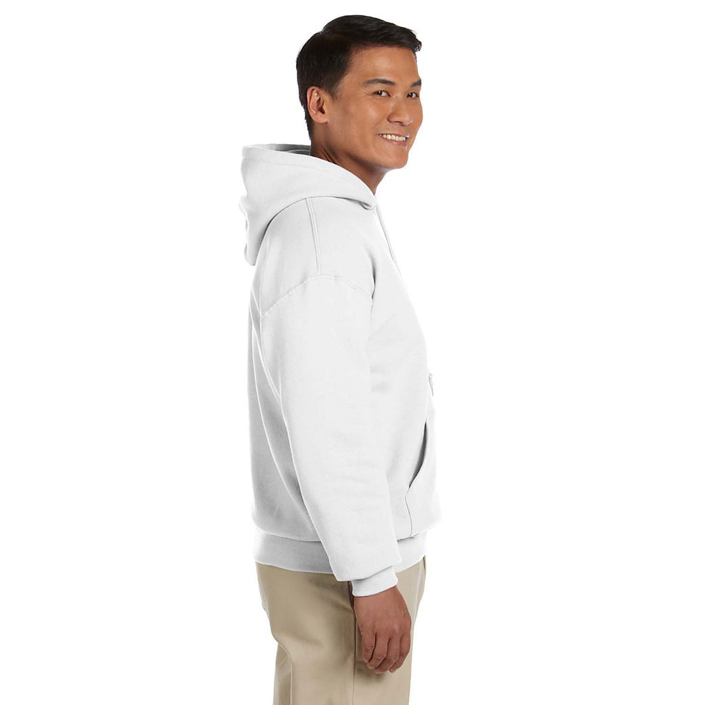 Gildan Unisex White Heavy Blend 50/50 Hoodie