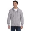 Gildan Unisex Sport Grey Heavy Blend 50/50 Full Zip Hoodie