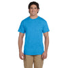 Gildan Men's Heather Sapphire Ultra Cotton 6 oz. T-Shirt