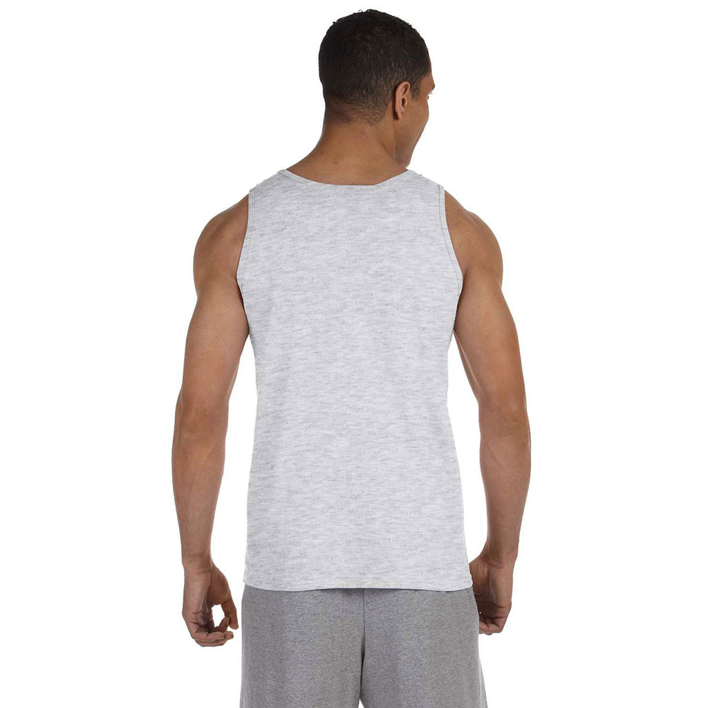 Gildan Men's Ash Grey Ultra Cotton 6 oz. Tank