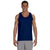 Gildan Men's Navy Ultra Cotton 6 oz. Tank