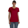 Gildan Women's Cardinal Red 5.3 oz. T-Shirt