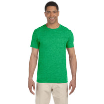 Gildan Men's Heather Irish Green Softstyle 4.5 oz. T-Shirt