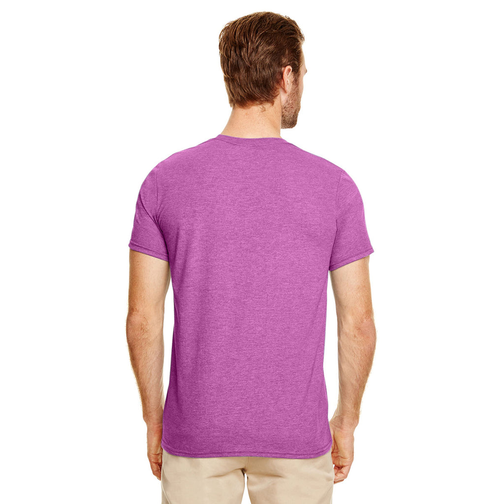 Gildan Men's Heather Radiant Orchid Softstyle 4.5 oz. T-Shirt