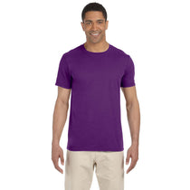 Gildan Men's Purple Softstyle 4.5 oz. T-Shirt