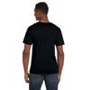 Gildan Men's Black Softstyle 4.5 oz. V-Neck T-Shirt