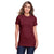 Gildan Women's Maroon Mist Softstyle CVC T-Shirt