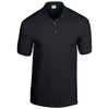 Gildan Men's Black 6 oz. 50/50 Jersey Polo