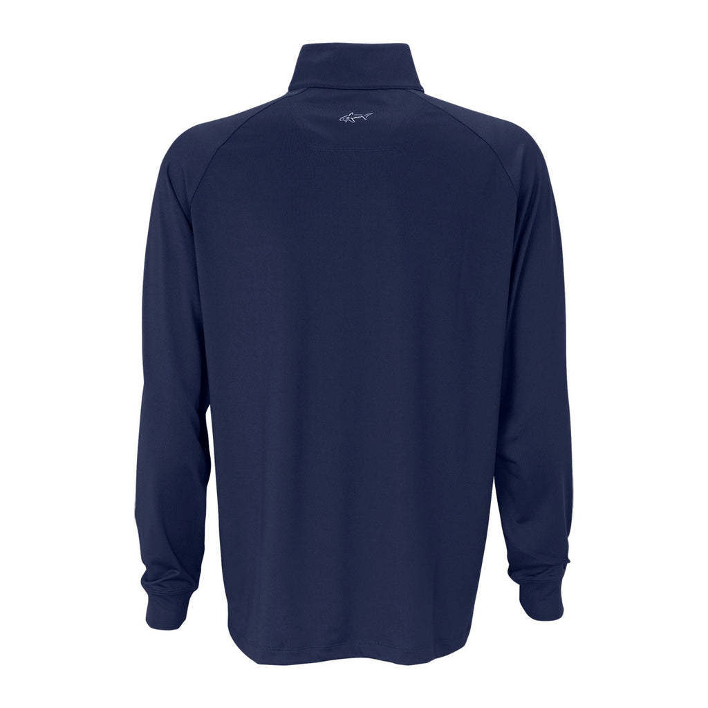 Greg Norman Men's Navy Play Dry 1/4-Zip Performance Mock