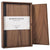 Woodchuck USA Walnut Wood Journal Box + Journal