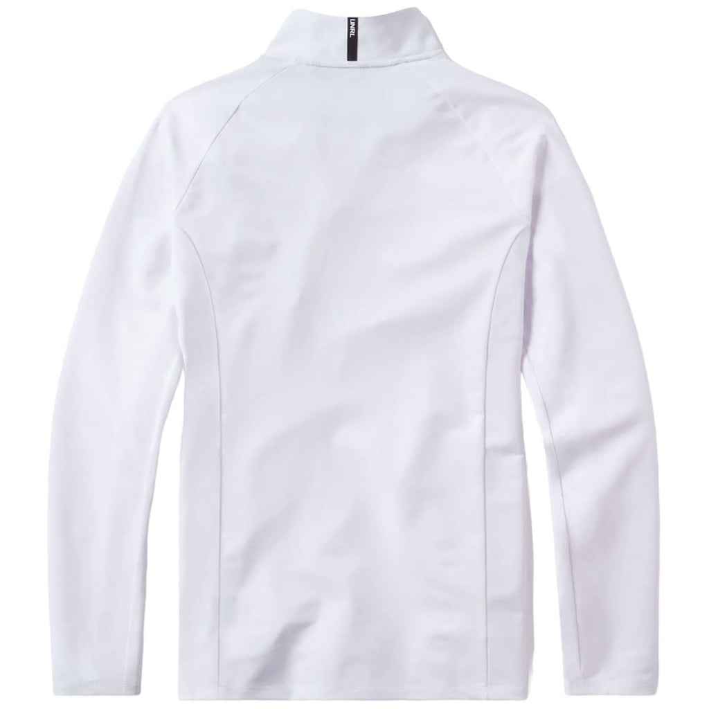 UNRL Men's White Highlands Quarter Zip