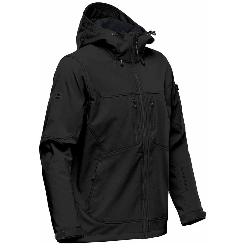 Stormtech Men's Black/Graphite Epsilon 2 Softshell Jacket