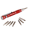 Magnet Group Red 8 Tip Screwdriver