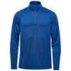 Stormtech Men's Classic Blue Heather Milano Quarter Zip Pullover