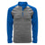 Levelwear Men's Heather Grey/Royal Vandal Quarter Zip