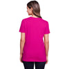 Fruit of the Loom Women's Cyber Pink ICONIC T-Shirt