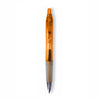 BIC Clear Orange Intensity Clic Gel Pen with Black Ink