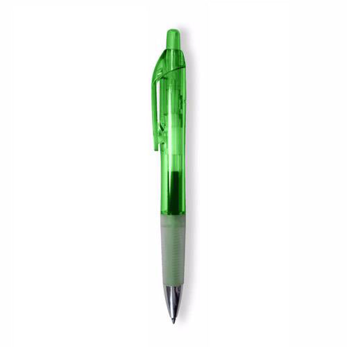 BIC Clear Green Intensity Clic Gel Pen with Blue Ink