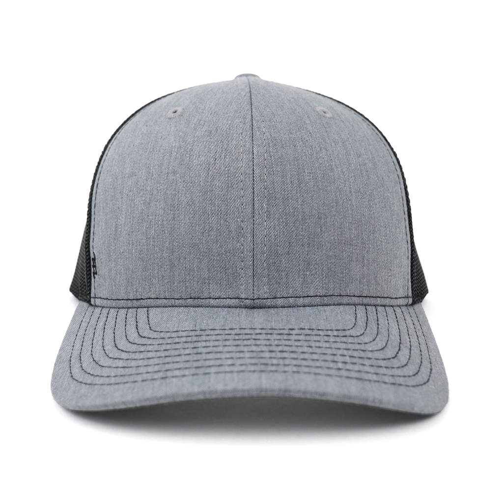 Zusa Heather Grey/Black Open Road Trucker Cap