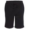 Independent Trading Co. Men's Black Midweight Fleece Short