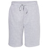 Independent Trading Co. Men's Grey Heather Midweight Fleece Short