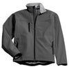 Port Authority Men's Smoke Grey/Chrome Tall Glacier Soft Shell Jacket