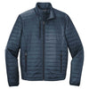 Port Authority Men's Regatta Blue/ River Blue Packable Puffy Jacket